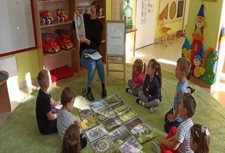 zajęcia przyroda drzewa przedszkole