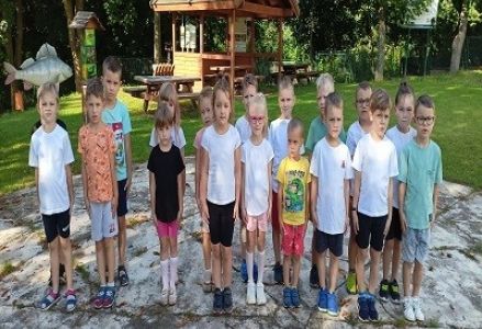Wrześniowa gimnastyka w grupie Misia Uszatka 2023