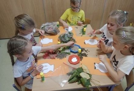 Jesienne prace w grupie Czerwonego Kapturka 2023