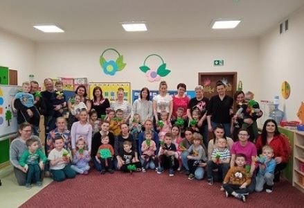 Zajęcia otwarte z rodzicami w grupie Wróbelka Elemelka 2023