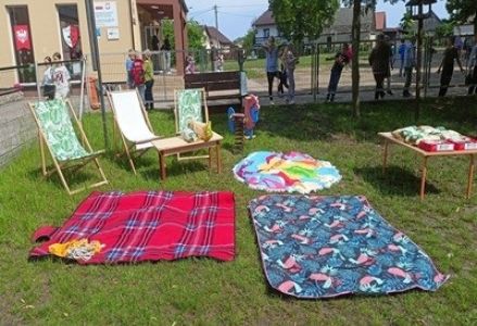 grupa dzieci przedszkolnych podczas obchodów Dnia Dziecka 2025