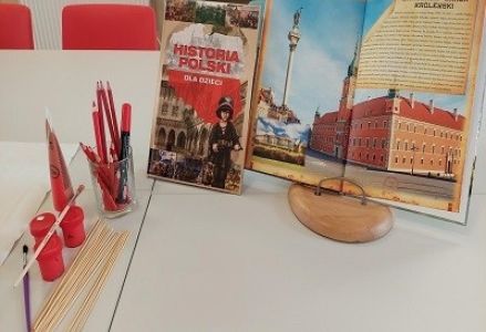 Mali patrioci - zajęcia biblioteczne w Lipinach 2023