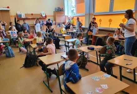 przedszkolaki wizyta w szkole