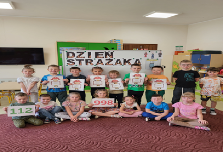 Dzień Strażaka- Wróbelek Elemelek 2024