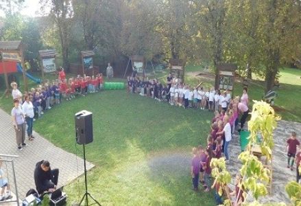 Narodowy Dzień Sportu w przedszkolu w Margoninie 2023