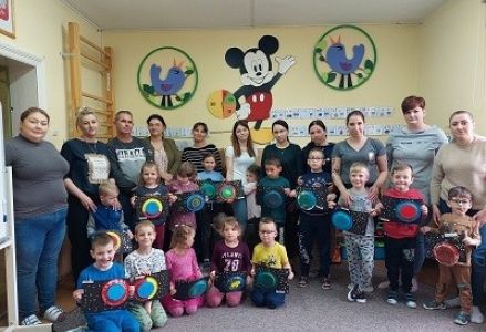 "Kosmiczne zabawy" - zajęcia otwarte w grupie Myszki Miki 2023