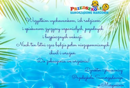 Życzenia wakacyjne 2023