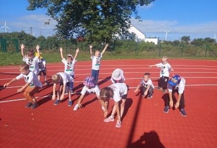 Narodowy Dzień Sportu w przedszkolu w Lipinach 2023