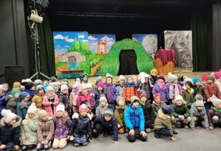 Spektakl teatralny pt.: "Kot w butach" w MDK Wągrowiec 2023